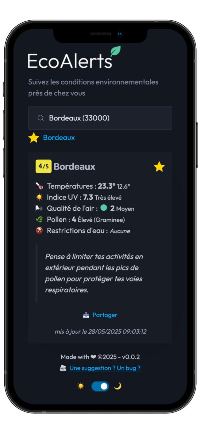 apercu mobile