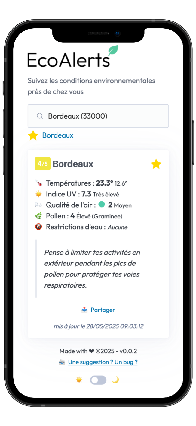 apercu mobile